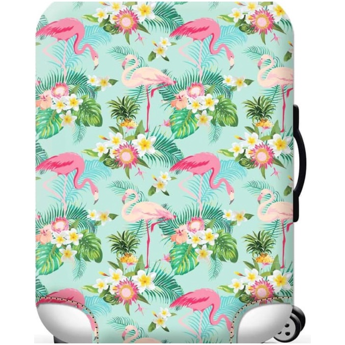 Sarung Koper Import Elastis Banyak Motif Elastic Luggage Cover - ELC01