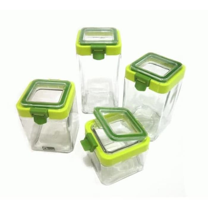 Oxone Ox-304 Penyimpan Makanan Bahan Kaca Tebal Ox 304 Toples Tempat