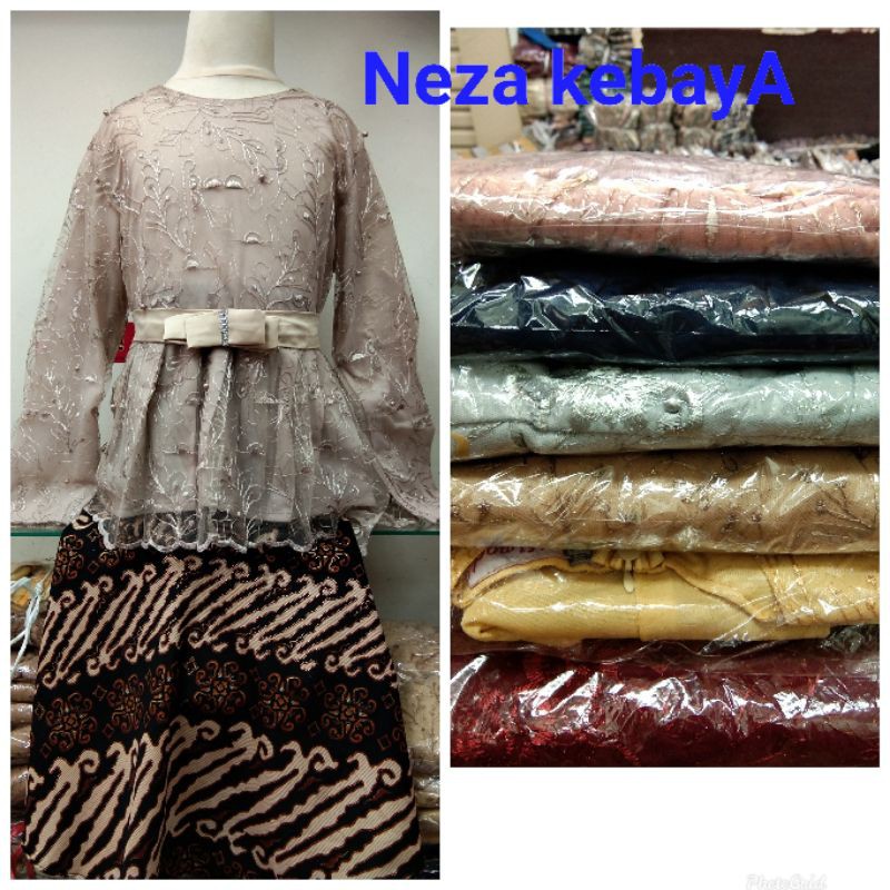 REALPICT SETELAN KEBAYA ANAK/COUPLE BATIK ANAK/COUPLE KELUARGA/KEBAYA ANAK TERLARISS