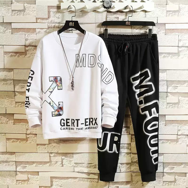 COD/ARPIOSSHOP - STELAN GERT - SETELAN PRIA WANITA SATU STEL ( SWEATER + JOGGER )