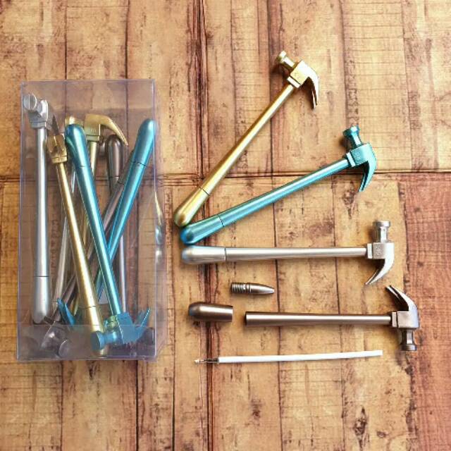

1 pcs pulpen gel karakter hammer