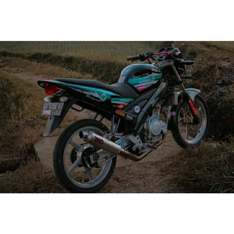 Striping lis Sticker Vareasi Yamaha Vixion Lama PETRONAS Tosca Striping Vixion Old PETRONAS