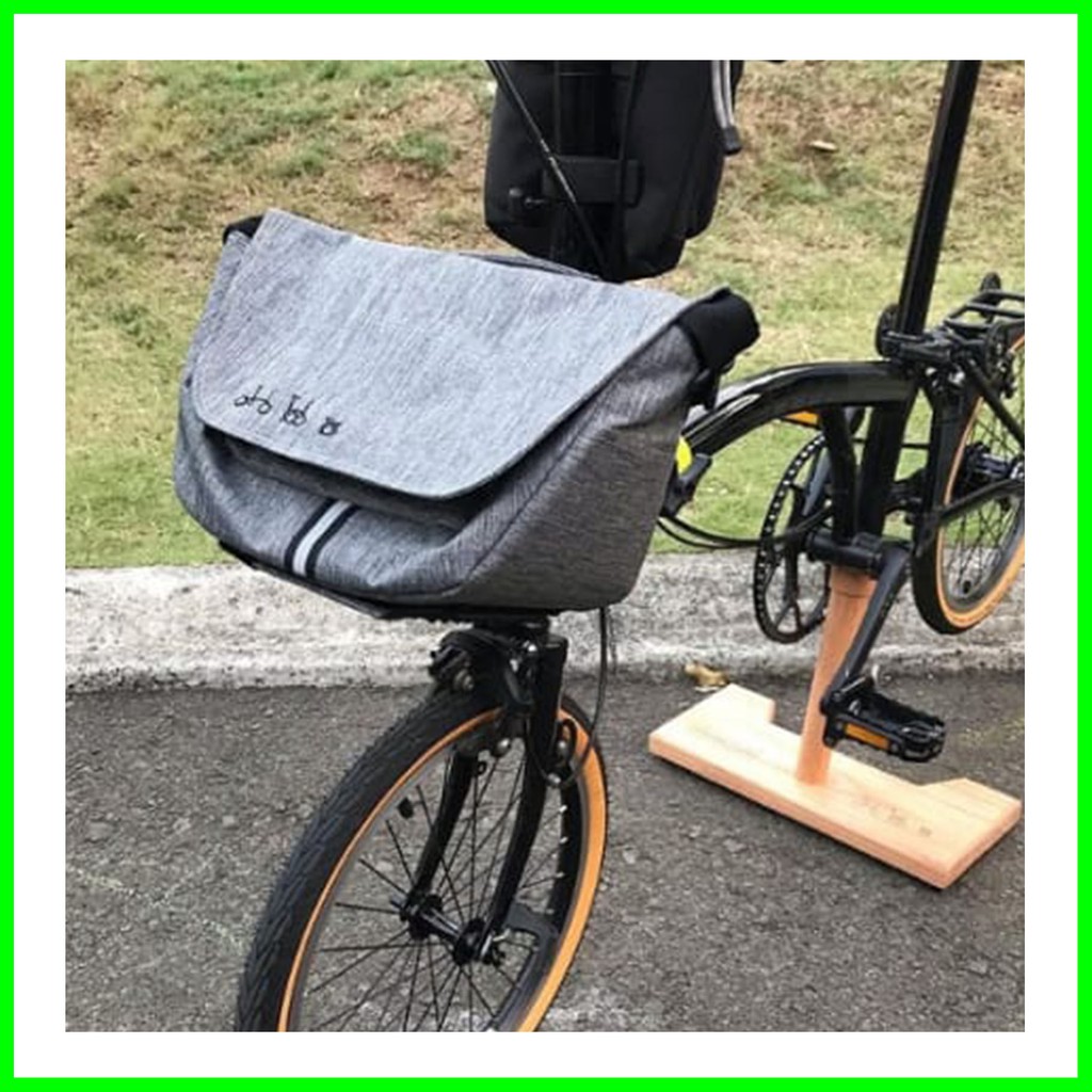 Tas Sepeda Brompton - Tas Brompton Front Block Carrier Front Bag - 006