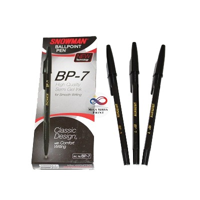 

Snowman Ballpoint BP-7 pack
