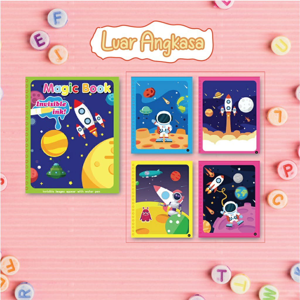 

MAGIC BOOK/ BUKU MEWARNAI/ BUKU MEWARNAI AJAIB