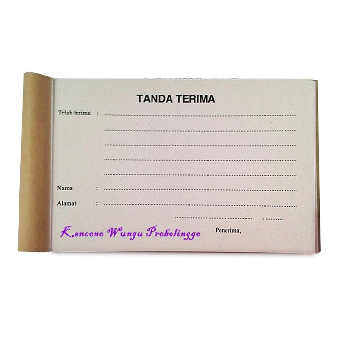 

Buku Nota Tanda Terima Kertas NCR Rangkap 2 x 25