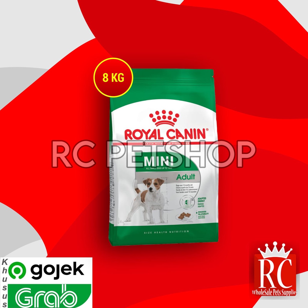 [GOSEND] Makanan Anjing Royal Canin Mini Adult 8 Kg