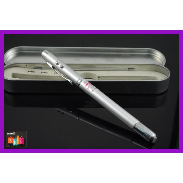 

Silutala- Pulpen Pen Exclusive Pena 5 In 1 Laser Pointer Box Premium Presentasi -Ori.