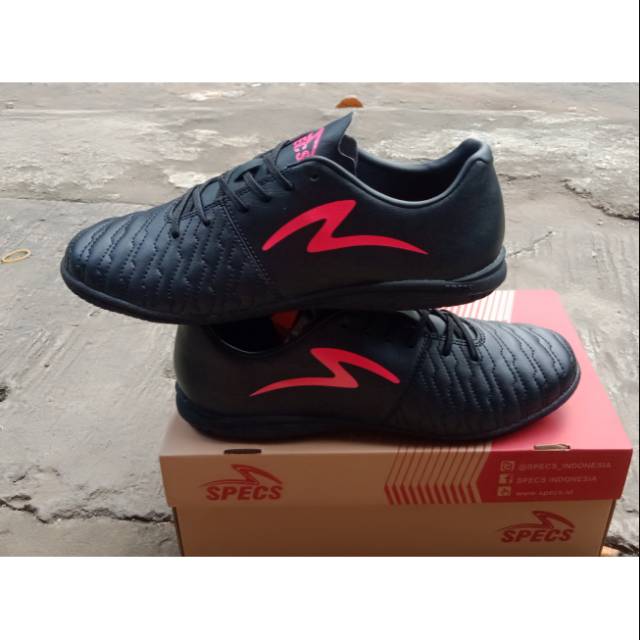 Sepatu Futsal Specs Barricada Maestro Pro In-Black/Diva Pink Neon