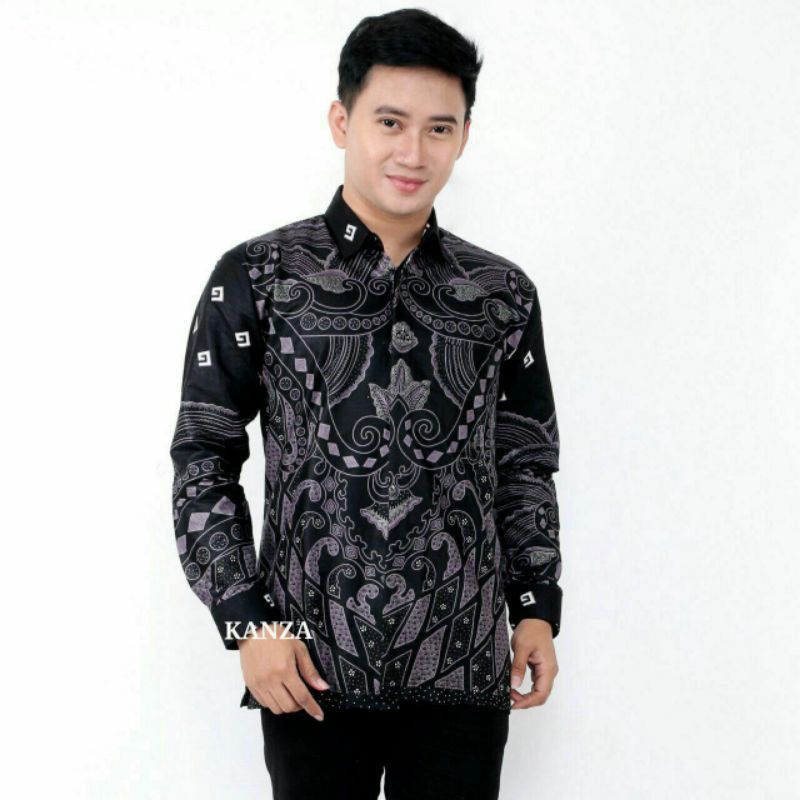 KEMEJA BATIK PANJANG SOGAN NEW READY