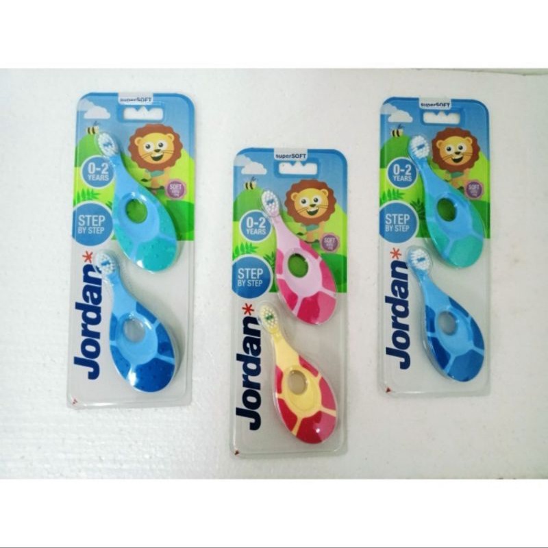 JORDAN Kids Toothbrush Step 1 Soft (0-2 years)