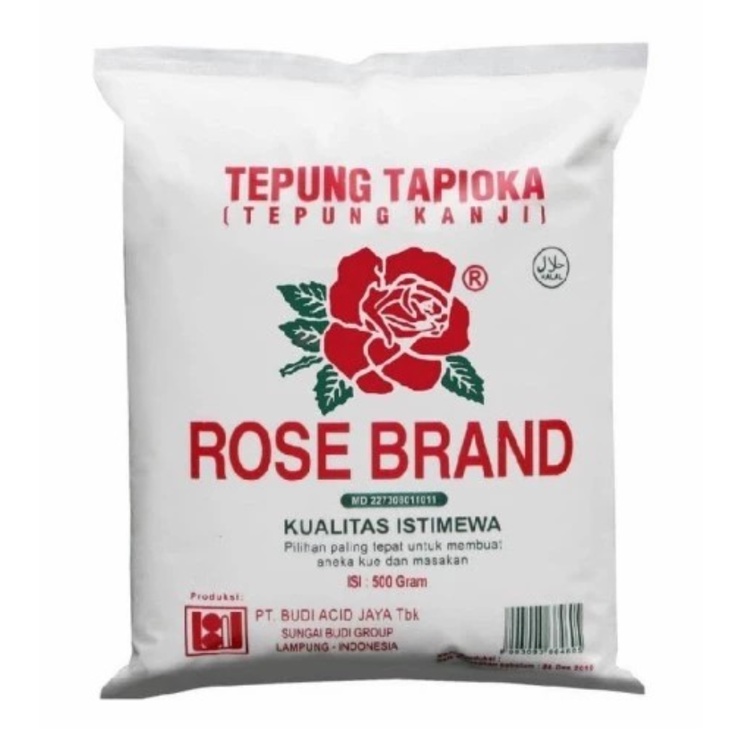 

Tepung Tapioka Rose Brand 500 gram