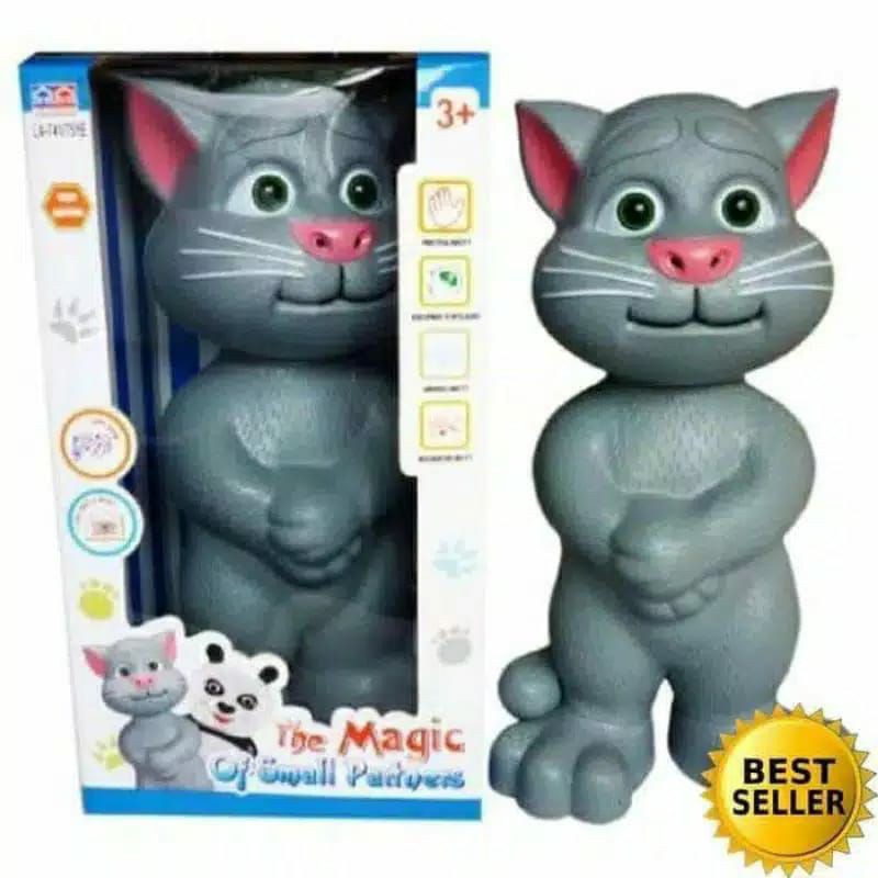 Mainan anak tom cat bisa berbicara ukuran kecil