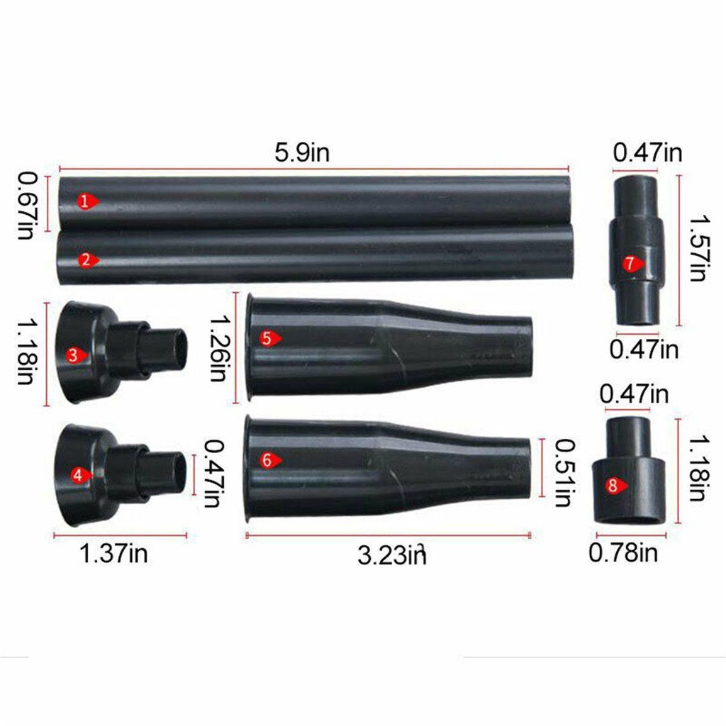 Set Nozzle Pompa Air Mancur SOLIGHTER Kepala Nozzle Pompa Plastik Taman Praktis