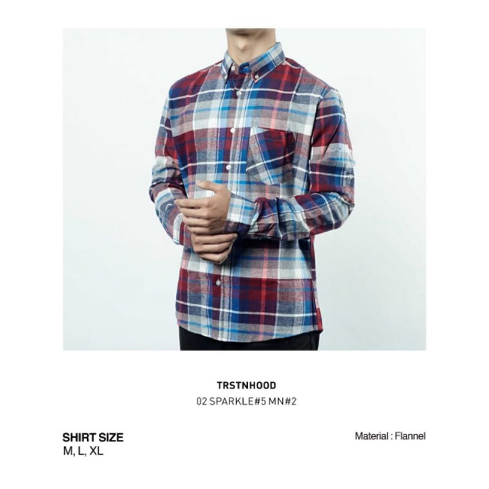 KEMEJA FLANEL PANJANG PRIA ORIGINAL TORSTEIN