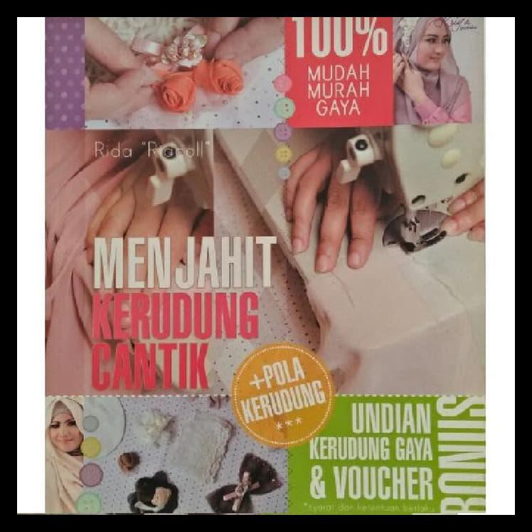 Diskon Buku Keterampilan Jahit Hijab Jilbab Menjahit Kerudung Cantik Pola Shopee Indonesia