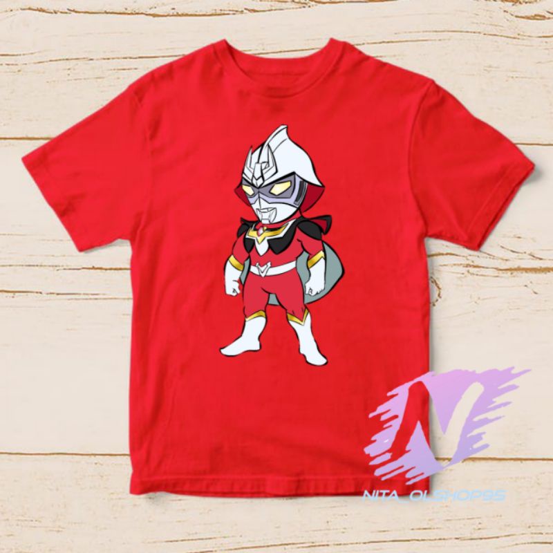 kaos ultarman baju kaos Ultraman gaia