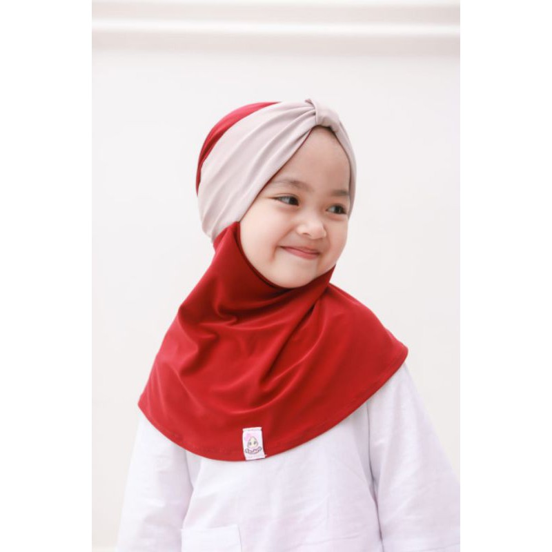 JILBAB SALWA / HIJAB ANAK PEREMPUAN / SIMPLE BOWL CANTIK