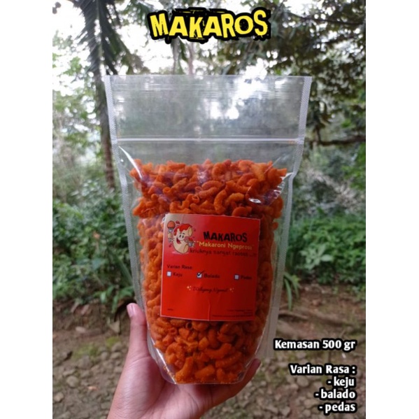 

Makaroni Ngepros Kriuk 500gram