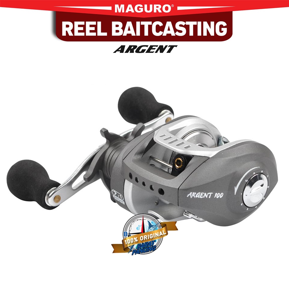 REEL MAGURO BAITCASTING ARGENT