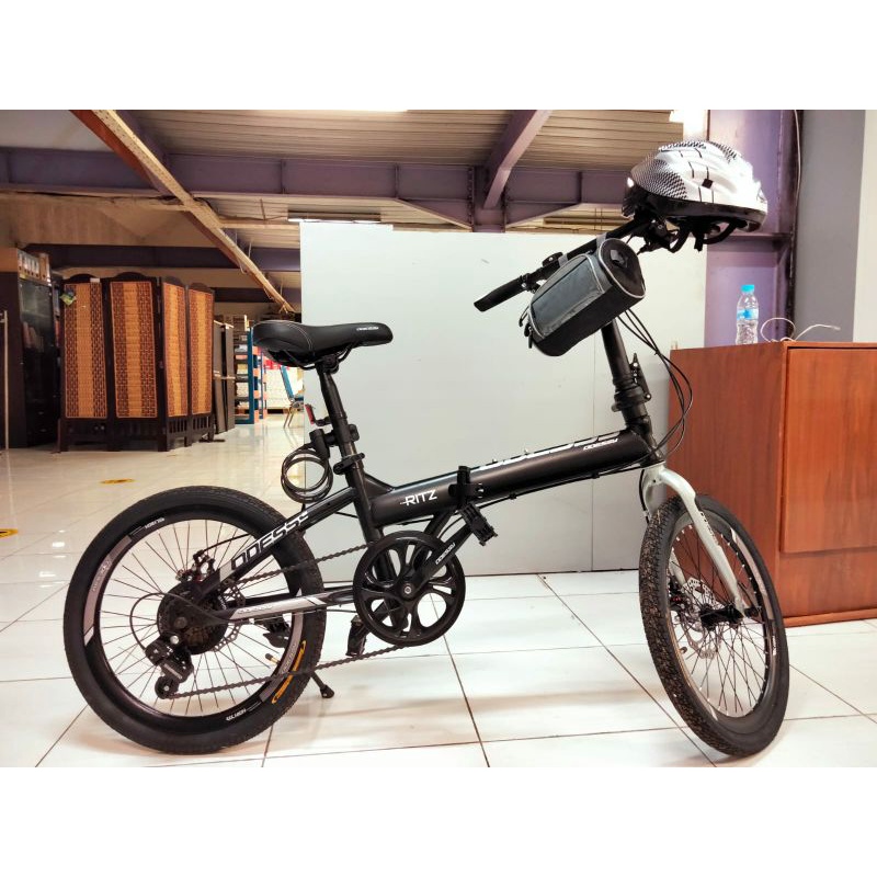 Sepeda Lipat Odessy RITZ 20 52 7 SPEED + bahasi