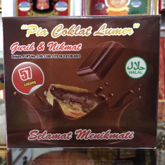 

Bapia Sabang/kue khas Sabang Aceh rasa coklat lumer