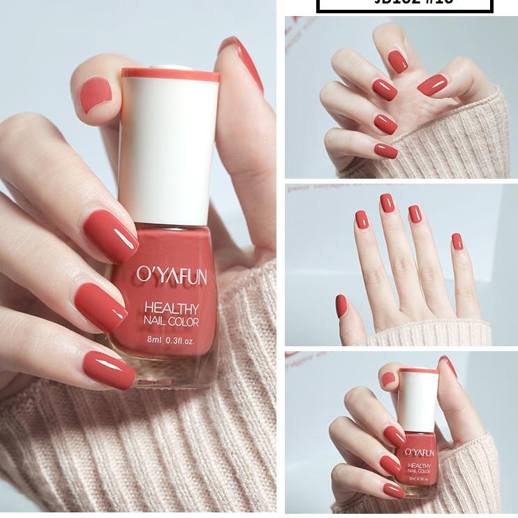 OYAFUN [ORIGINAL] BARU Peel Off kutek JB102 cat kuku halal muslimah Gel Nail polish O'yafun Kuteks ▪