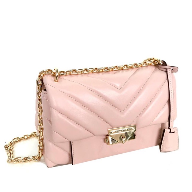 quilted leather shoulder bag