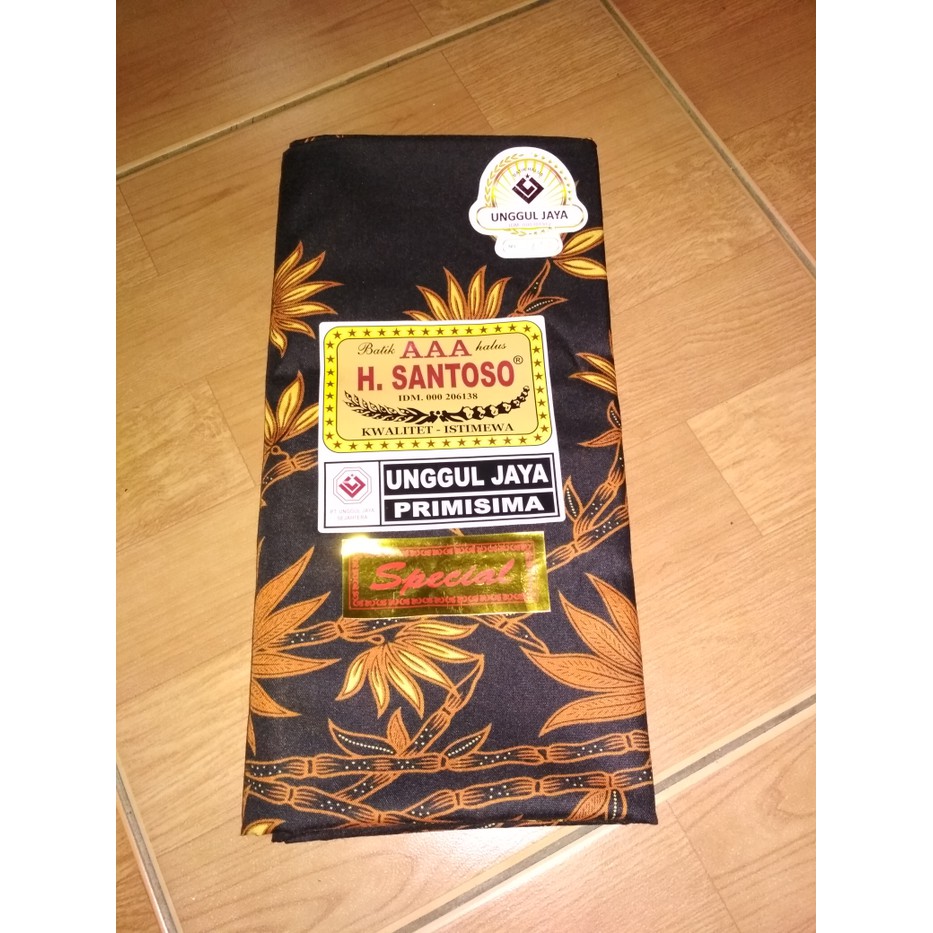 Kain Batik H Santoso Sogan AAA Shopee Indonesia