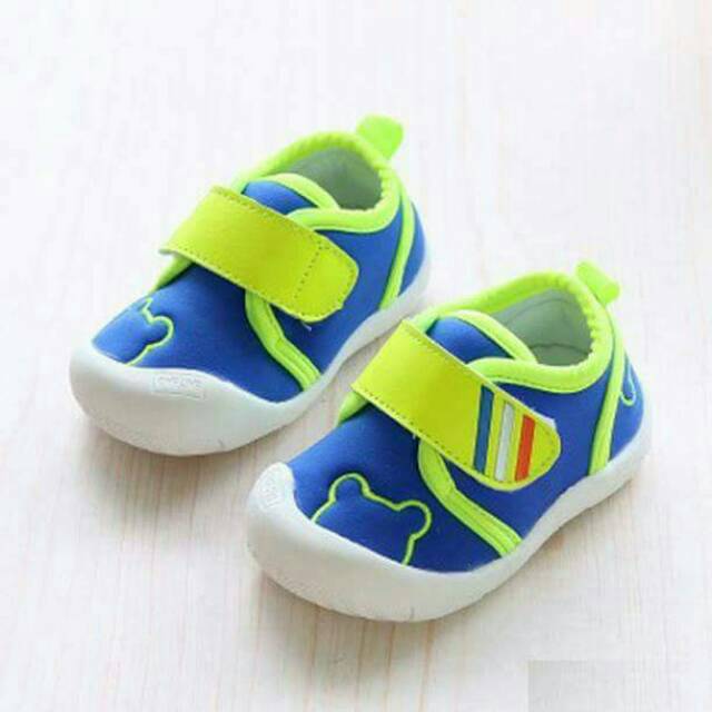 Sepatu Anak Cowok Beary Blue Shoes