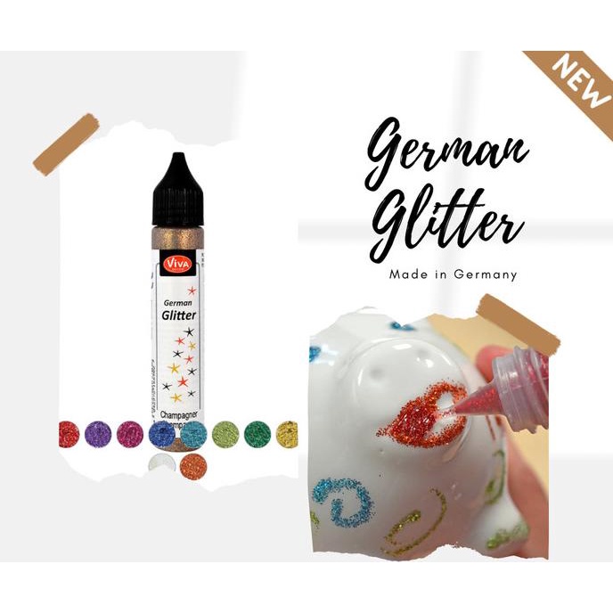 

Viva Decor German Glitter Cat Tinta Timbul Glitter Bahan Dekorasi wimp11 Ayo Order