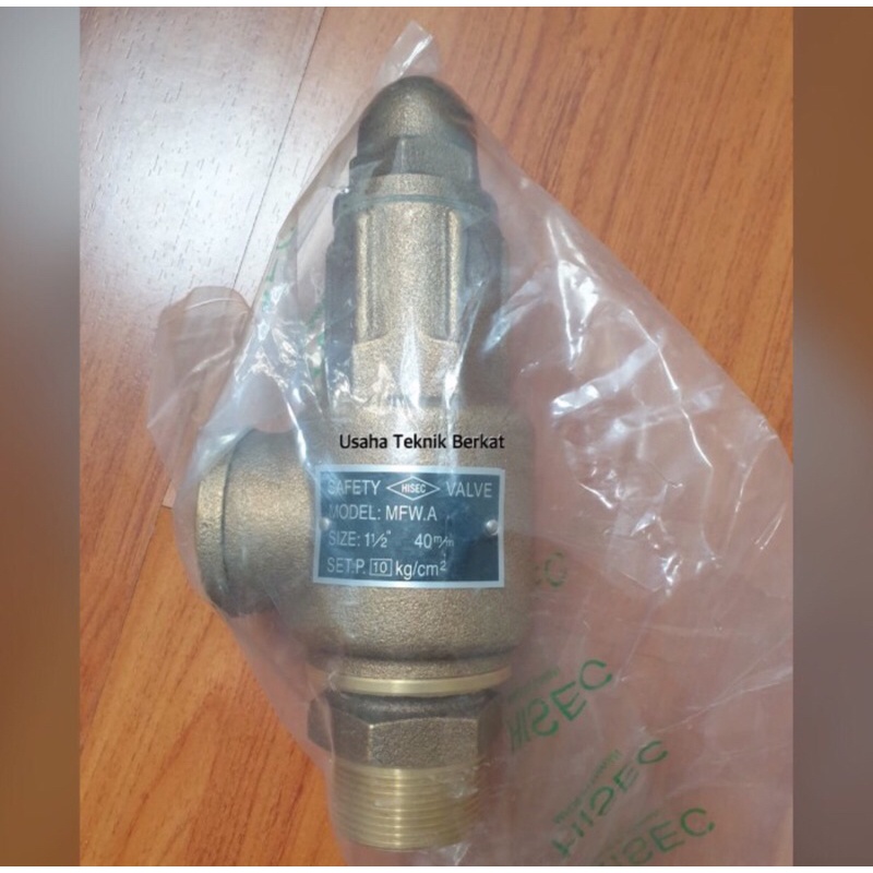 Safety valve kuningan 3/4” inch
