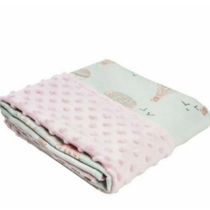 COTTONSEEDS Comfy Blanket Selimut Bayi Velboa Lembut Baby Blanket