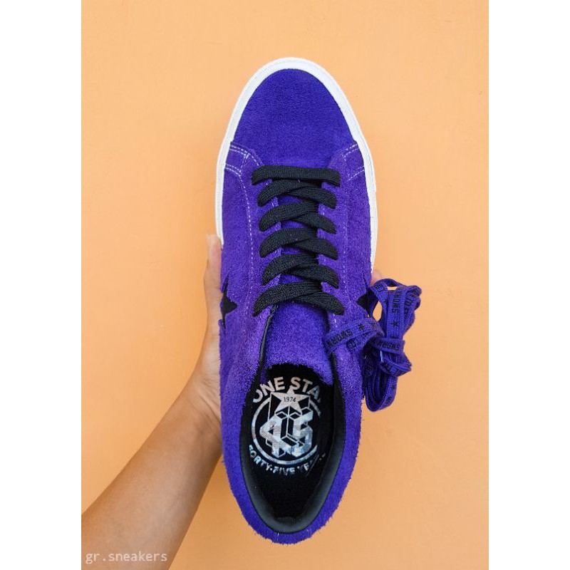 CONVERSE ONE STAR SUEDE COURT PURPLE 45 YEARS ANNIVERSARY