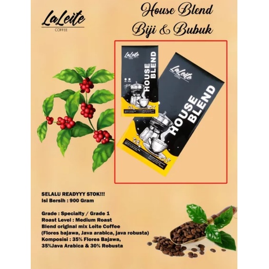 Kopi House Blend 240gr Ground(bubuk)