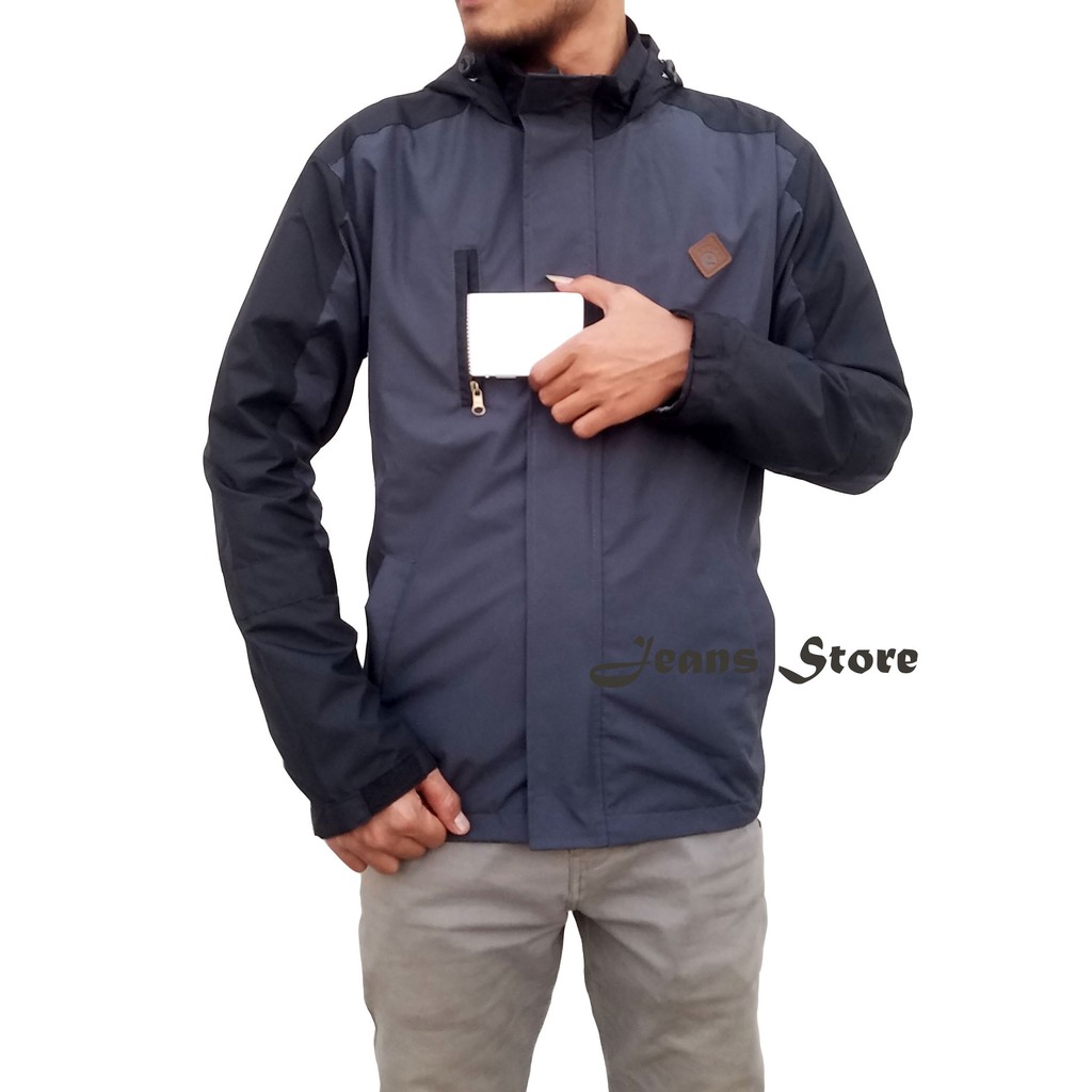 Jaket Gunung Windbreaker Anti Air | Jaket Outdoor WATERPROOF | Jaket Pria Hiking Traveling Bikers