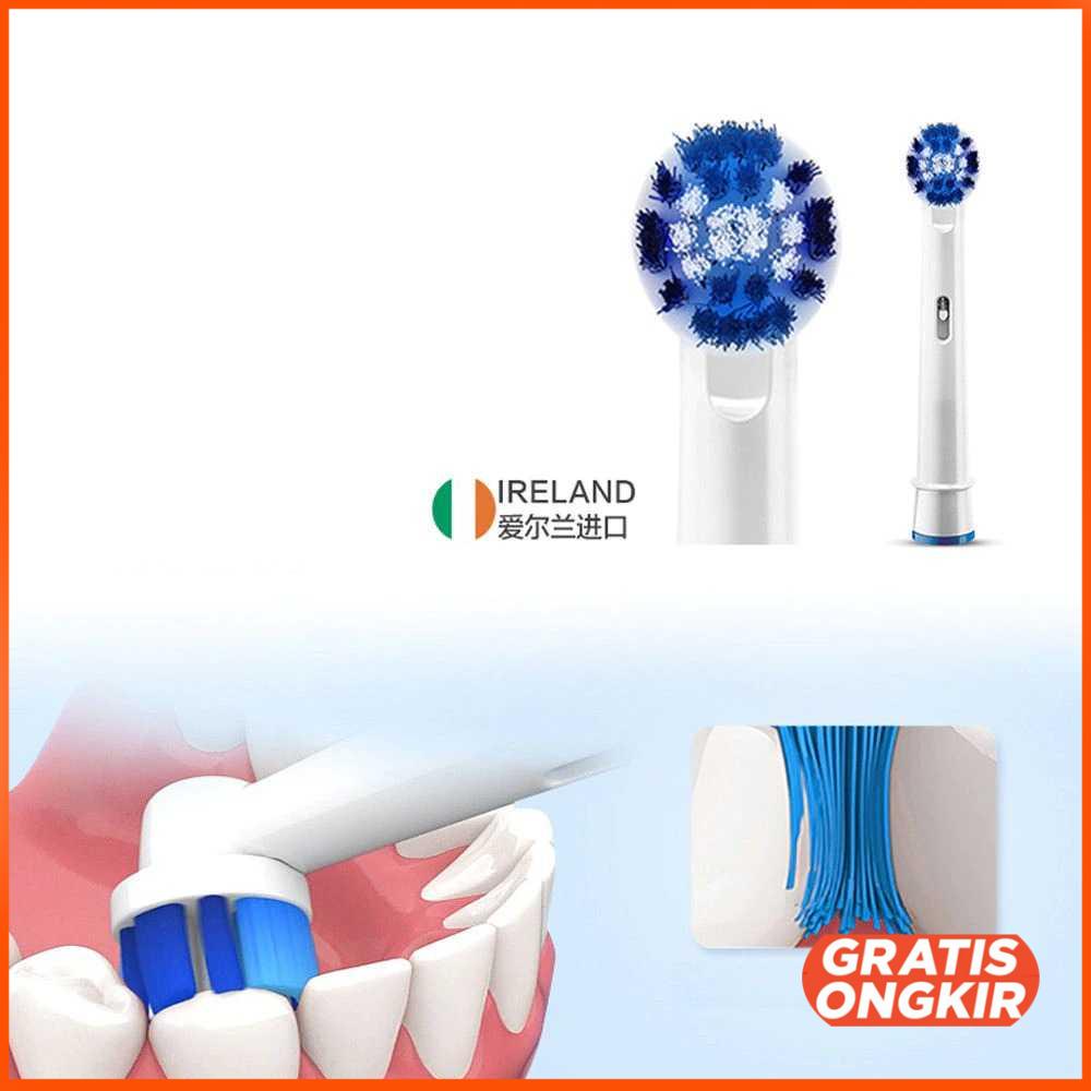 Kepala Pengganti Sikat Gigi 4 PCS for Oral-B D12 D16 D100 -EB50A