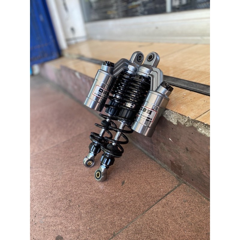 SHOCK DBS MODEL OHLINS TITANIUM SPRING HITAM UKURAN 320MM
