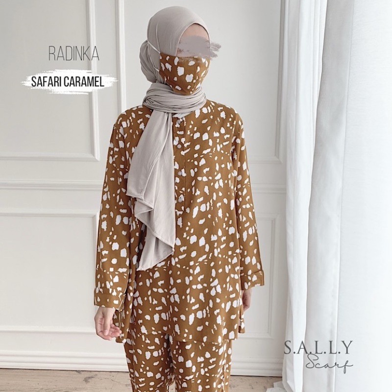 Piyama Set Radinka  Safari Caramel by Sally Scarf