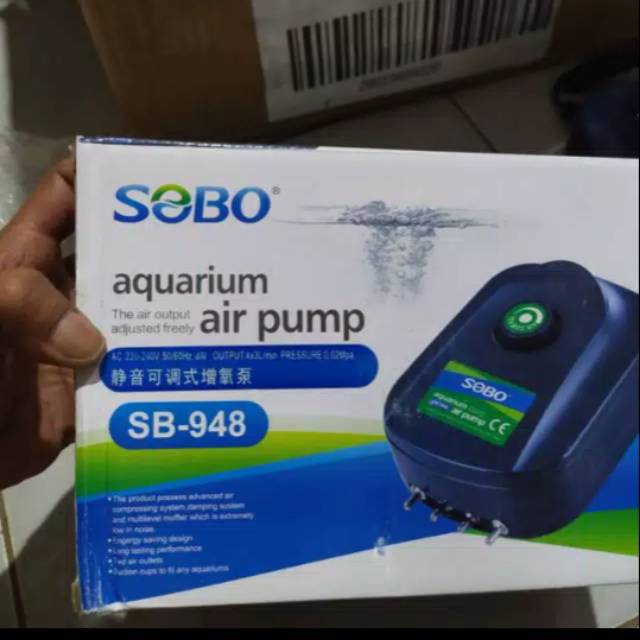 SOBO Aerator 4 Lubang / SB - 948