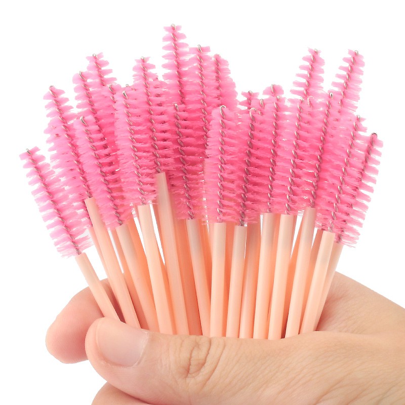 Ready Stock/11 Warna Eyelash Brush/Mascara Brush/Kuas Bulu Mata Sekali Pakai/Sikat Maskara