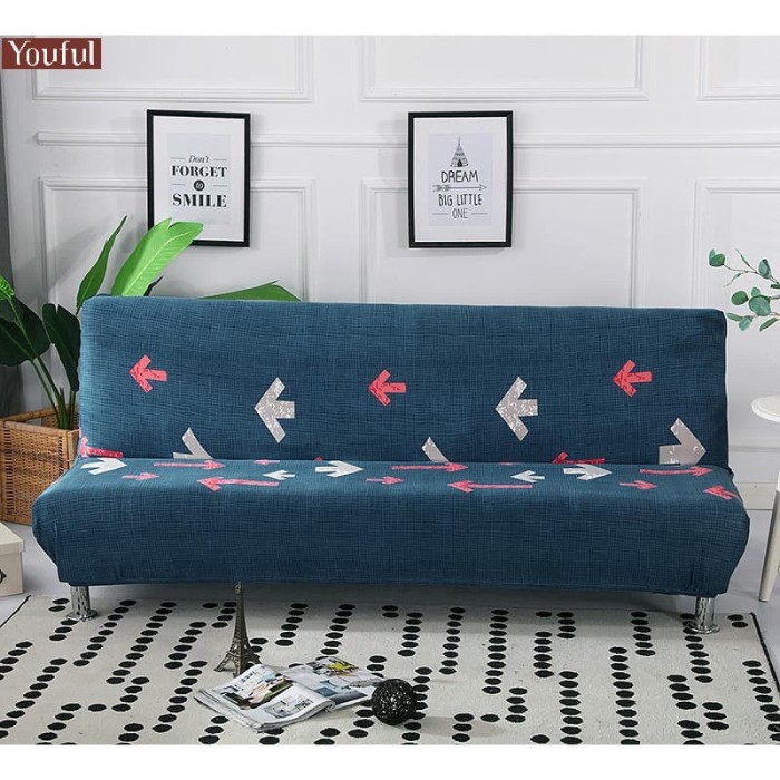 Cover SOFA BED Sarung SOFA BED stretch elastis ARROW Cover sofa bed