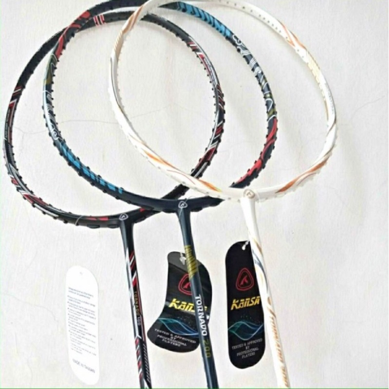 RAKET BADMINTON KANSA TORNADO 100 200 ORIGINAL