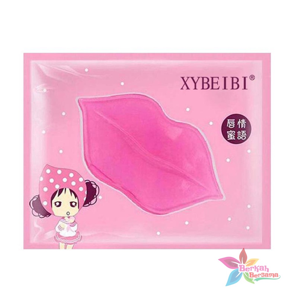 RT41 MASKER BIBIR LIP MASK LIPMASK PELEMBAB BIBIR ANTI KERING PINK COLLAGEN MOISTURIZING MOIST BB6052