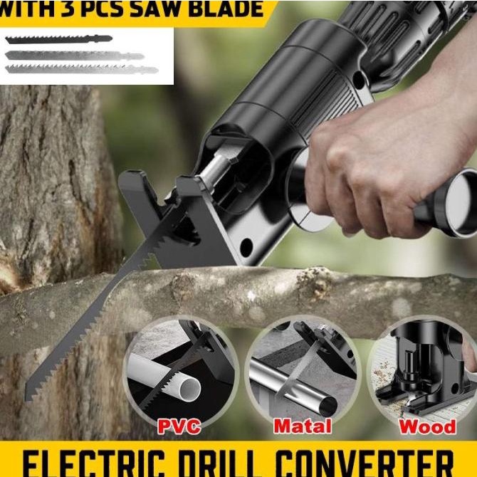 Adapter Mesin Jig Saw Adaptor Bor gergaji Mesin gergaji bor konektor