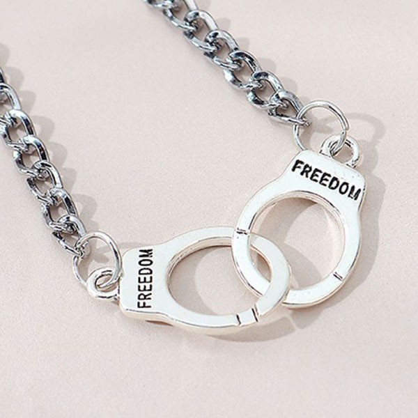 gelang couple gembok freedom chain couple bracelet (3E3) jge101