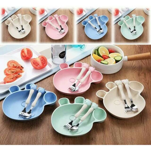 1 set Alat Makan Peppa Pig