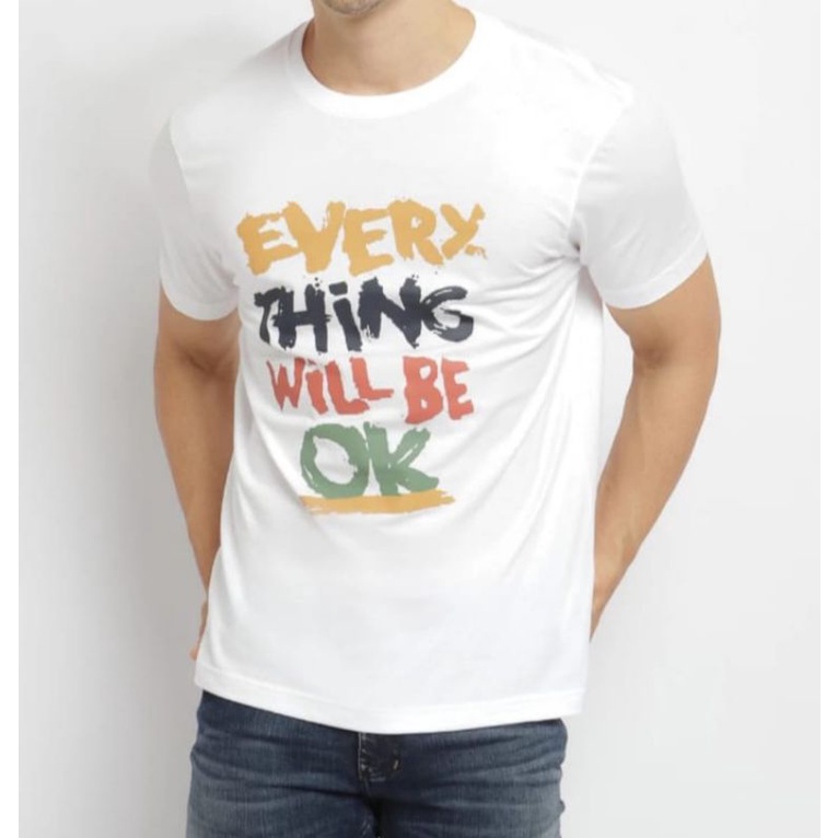 Kaos pria poshboy original/warna putih-size L/XL