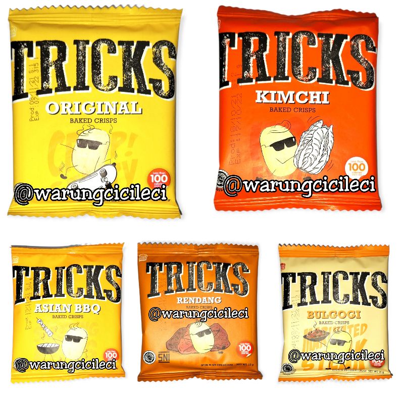 

TRICKS - BAKED CRISPS 12g