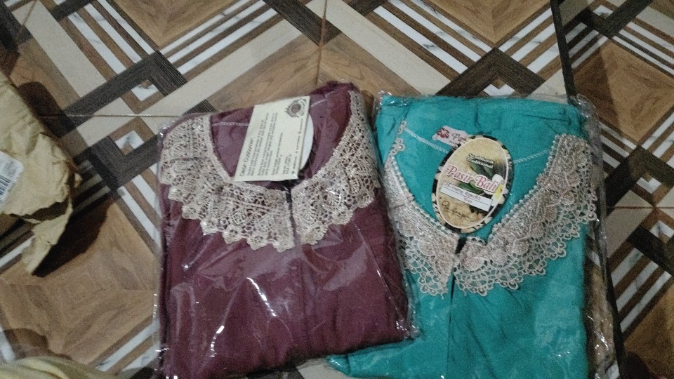 Longdress Arab Renda Hana Warna Cantik Dan Kekinian Batik Pekalongan